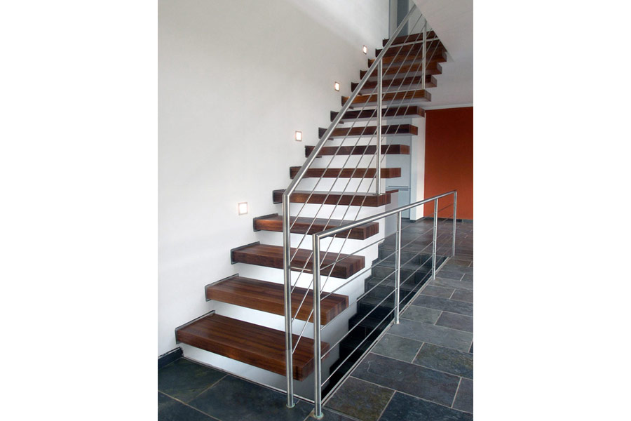 Einseitiggespannte Treppe