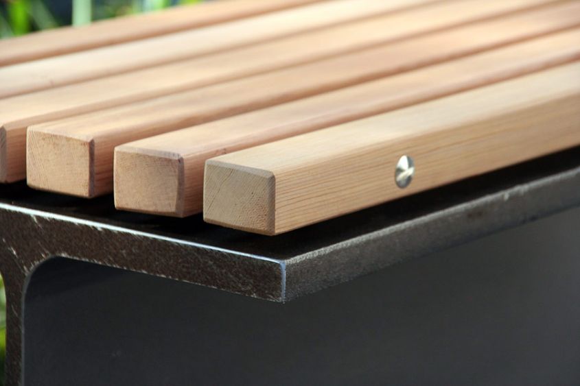 20 Detail-Gartenbank - A I g Architekturbüro Jörg Sahle Münster, Neubau